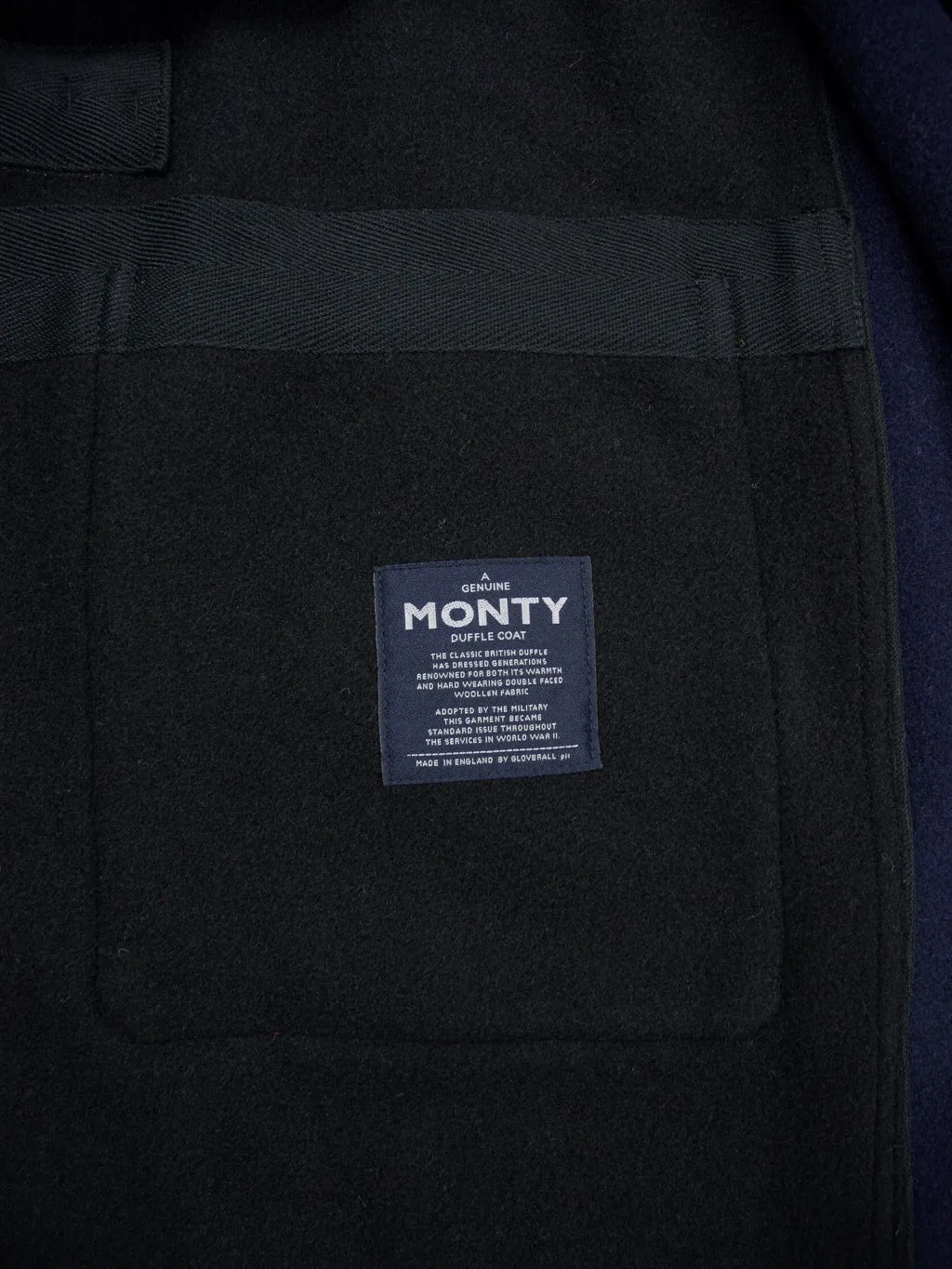 3sixteen x Gloverall Two-Tone Monty Duffle Coat