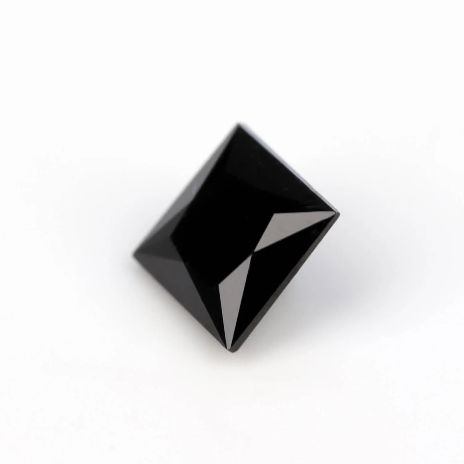 4mm Princess Cut Black Spinel - 107840