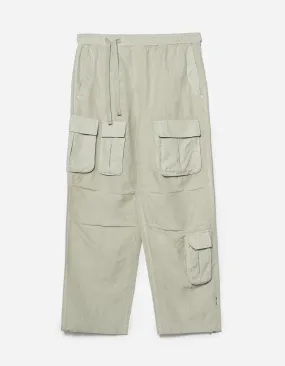 5213 Hemp Asym Cargo Track Pants Sage