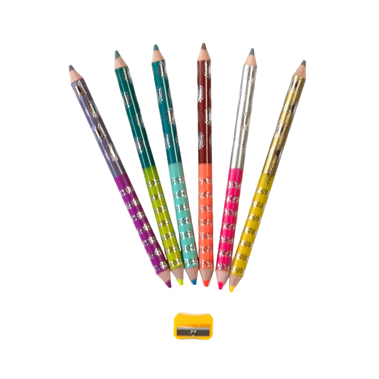 6 Jumbo Double-Sided Pencils | Sweet Celebrations