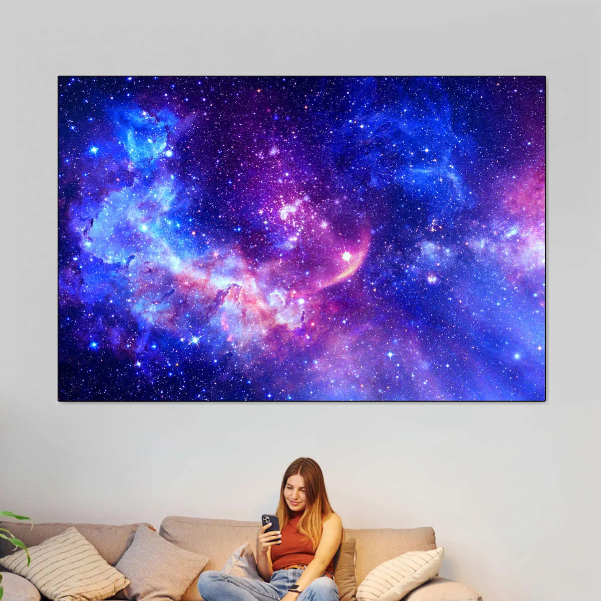 A Galaxy Wall Art