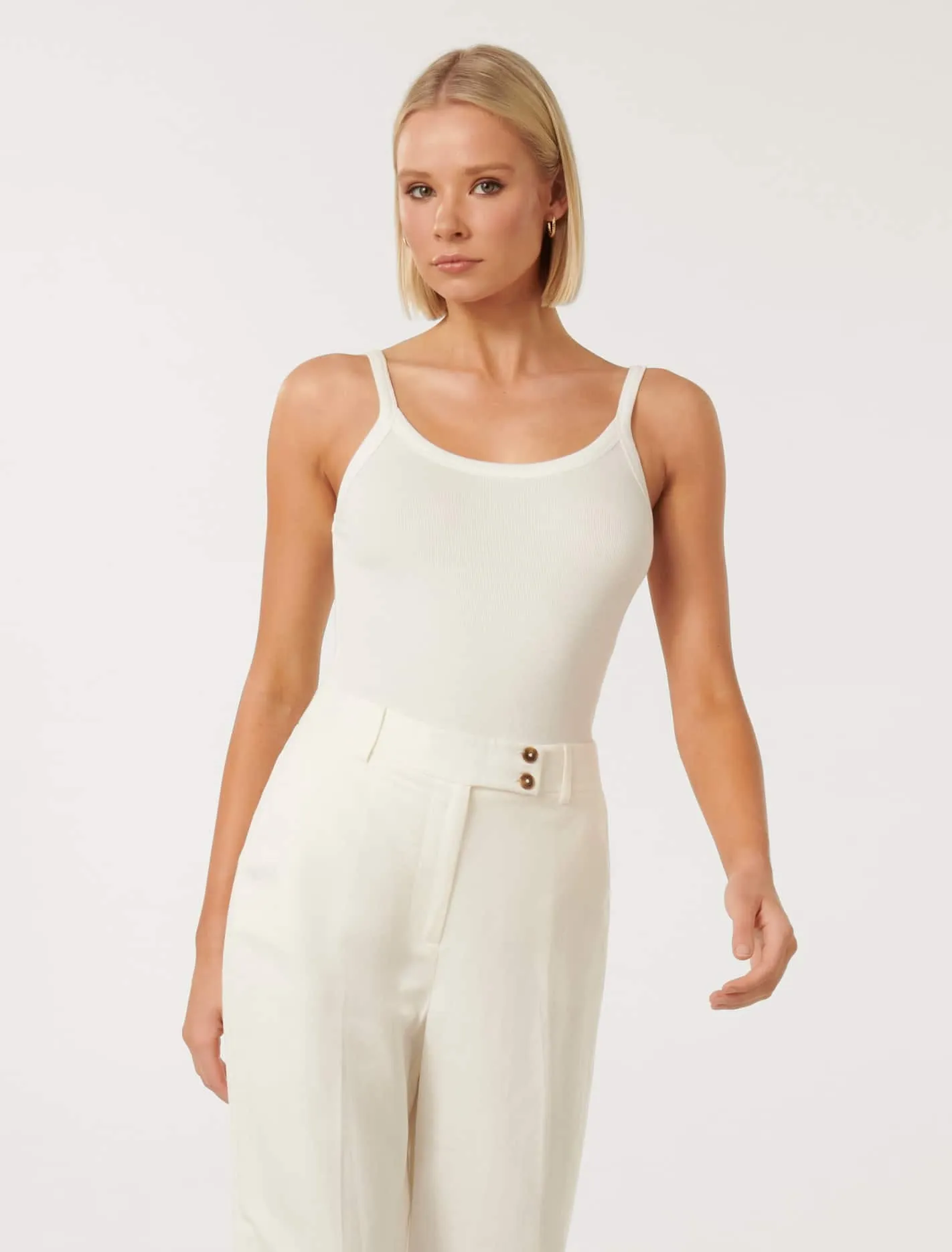 Alisandra Scoop Neck Bodysuit