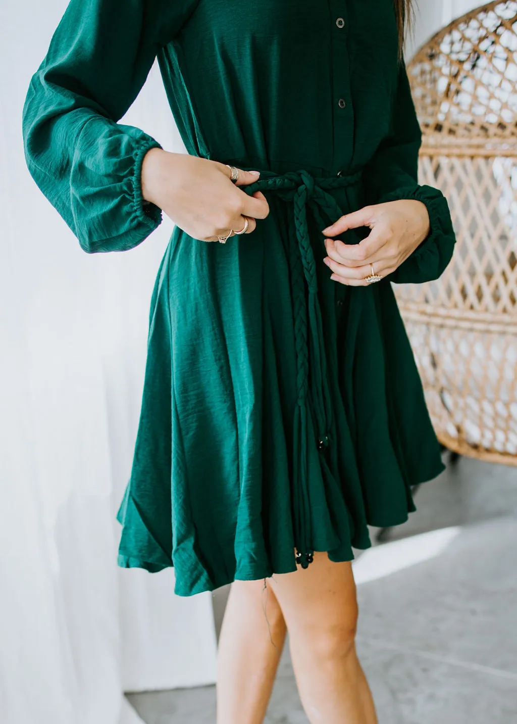 Alivia Button Down Dress