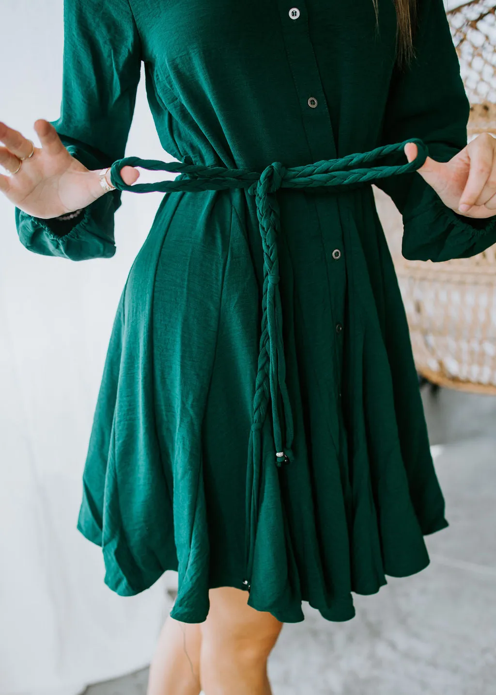 Alivia Button Down Dress