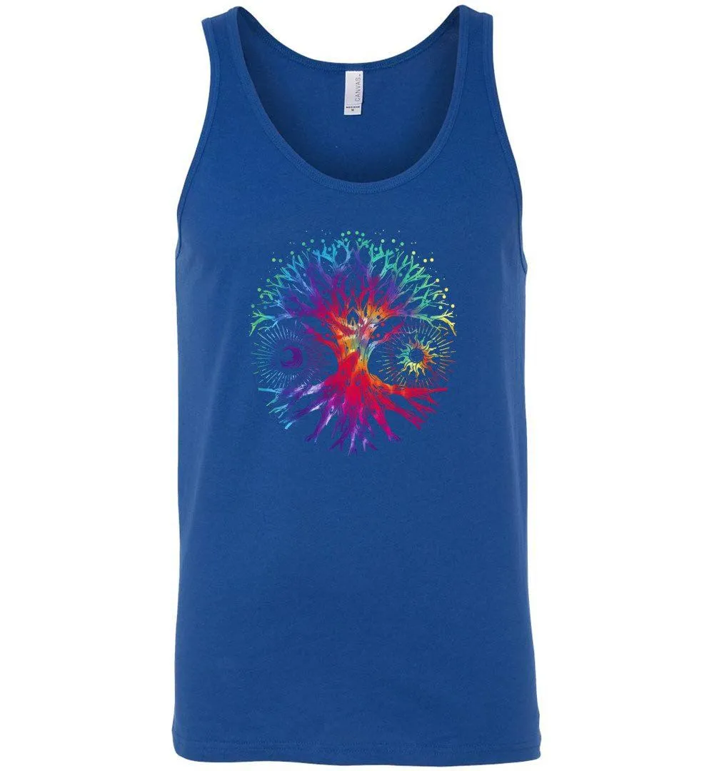 American Tie Dye Tree Of Life Tank