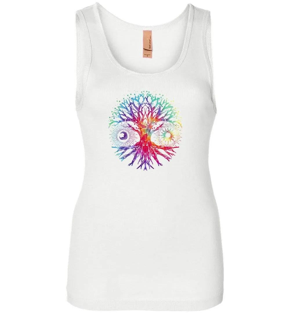 American Tie Dye Tree Of Life Tank