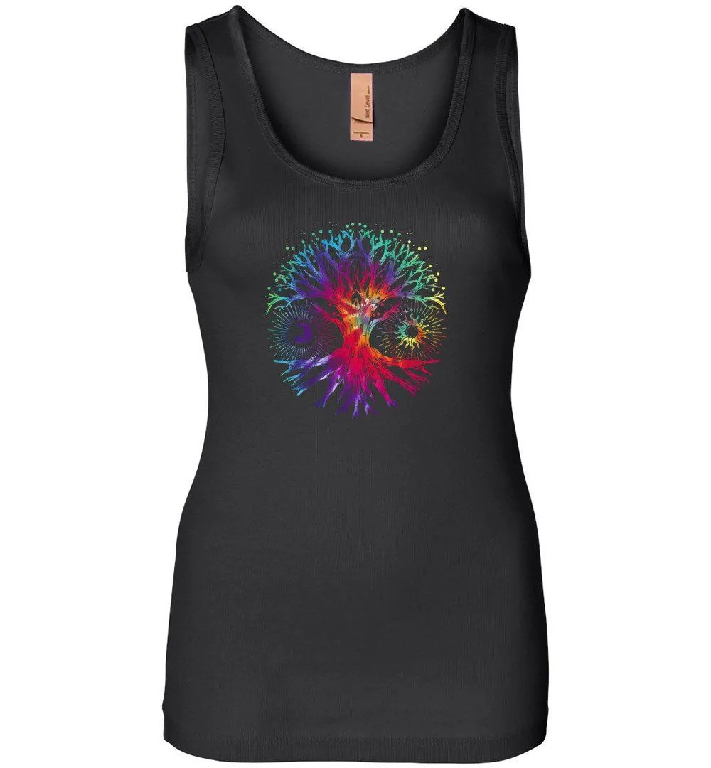 American Tie Dye Tree Of Life Tank