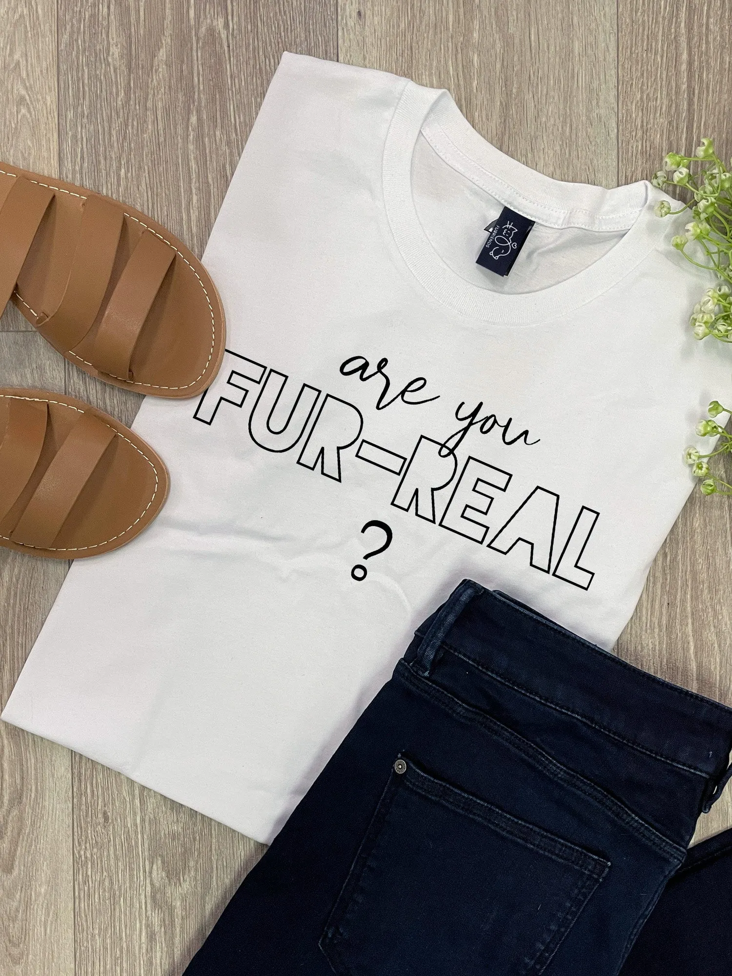 Are You Fur-Real? Ava Women's Regular Fit Tee