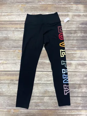 Athletic Leggings By Pink In Black, Size: L