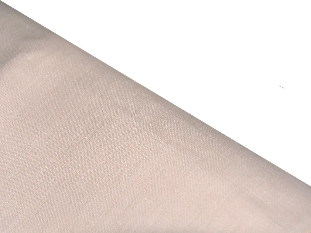 Baby Pink Pure Linen Fabric - 60 Lea (Wholesale)