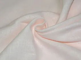 Baby Pink Pure Linen Fabric - 60 Lea (Wholesale)