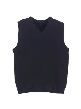 Boy's V-Neck Knitted Vest