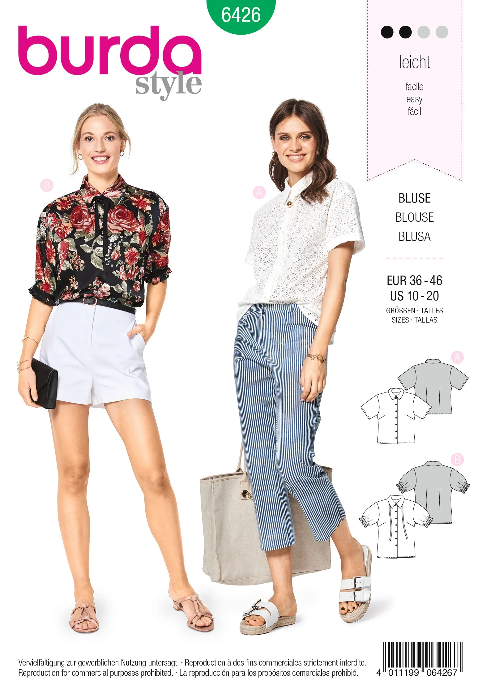 Burda Blouses 6426