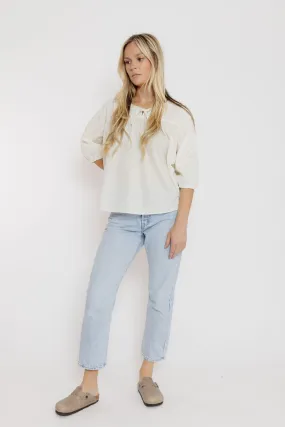 Callie Mae Blouse in Natural