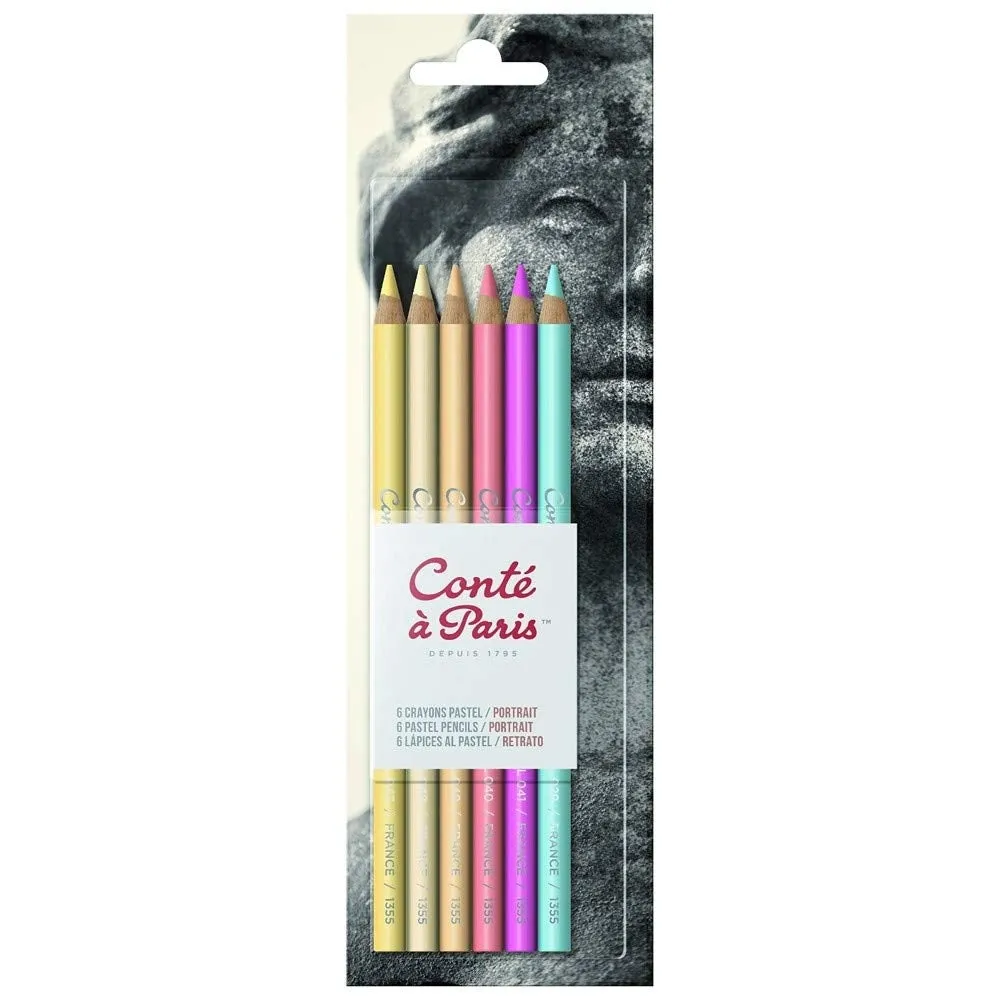 Conte A Paris Pastel Pencil (Set of 6)