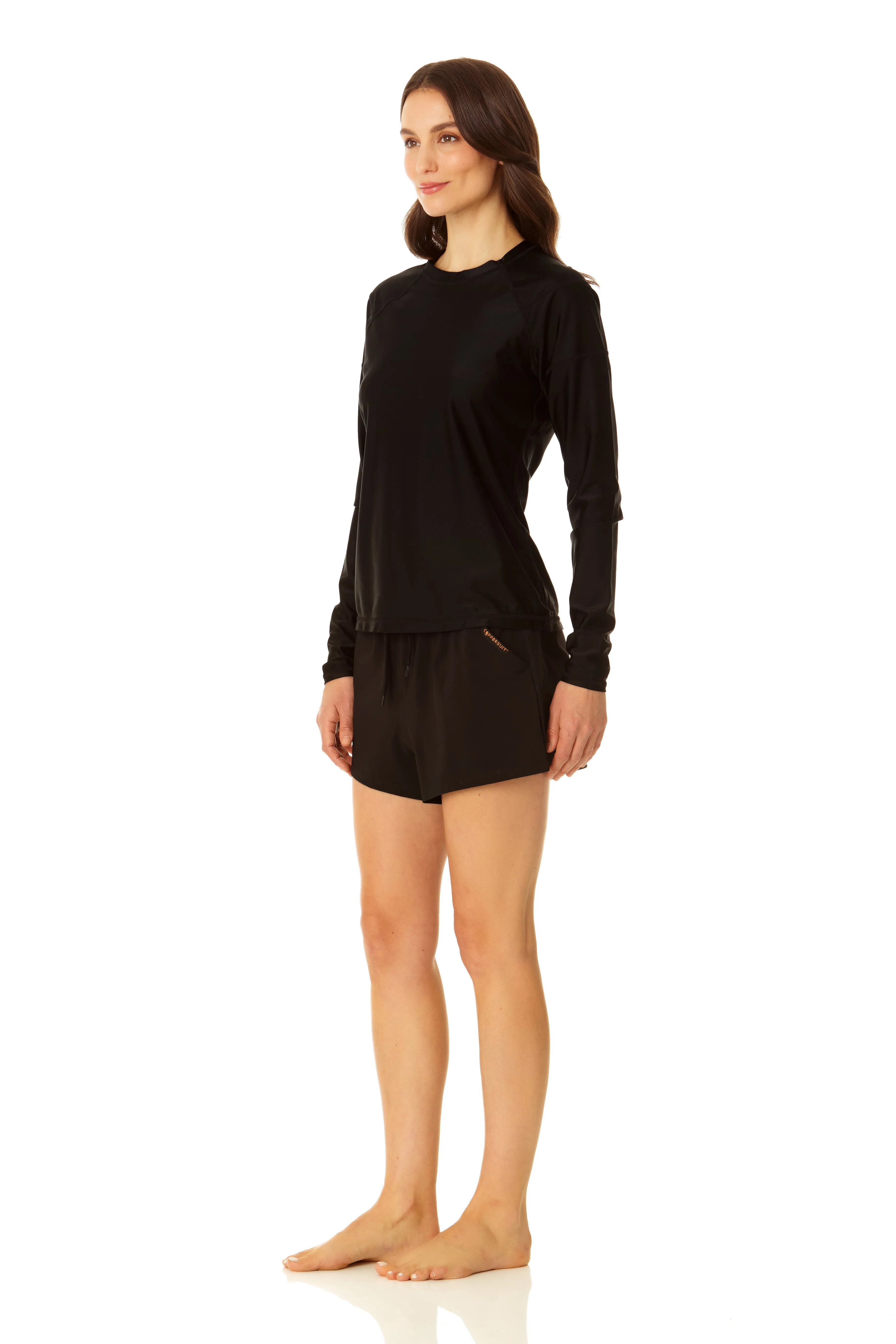 Coppersuit - Women's Long Sleeve Rashguard Top