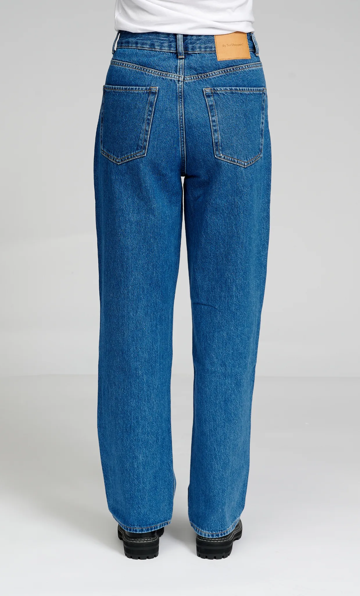 De Originale Performance Loose Jeans - Medium Blue Denim