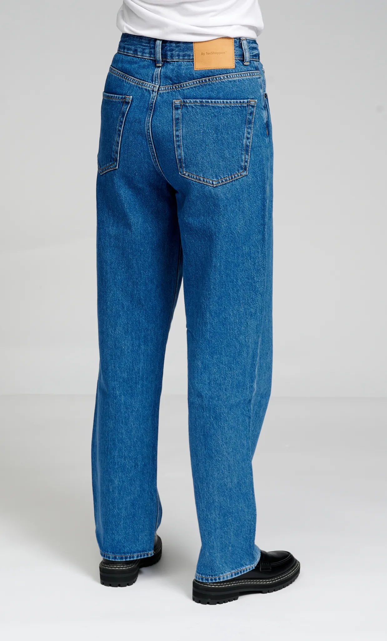 De Originale Performance Loose Jeans - Medium Blue Denim