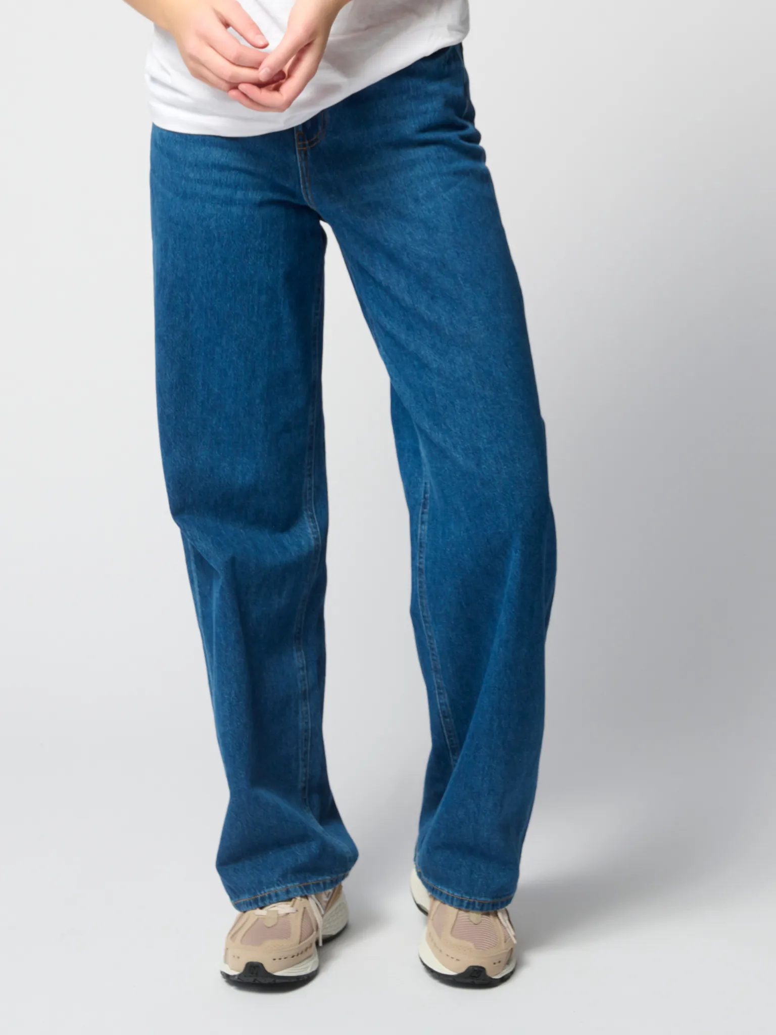 De Originale Performance Loose Jeans - Medium Blue Denim