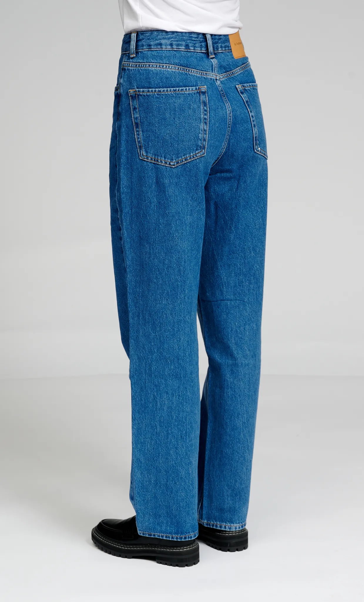 De Originale Performance Loose Jeans - Medium Blue Denim