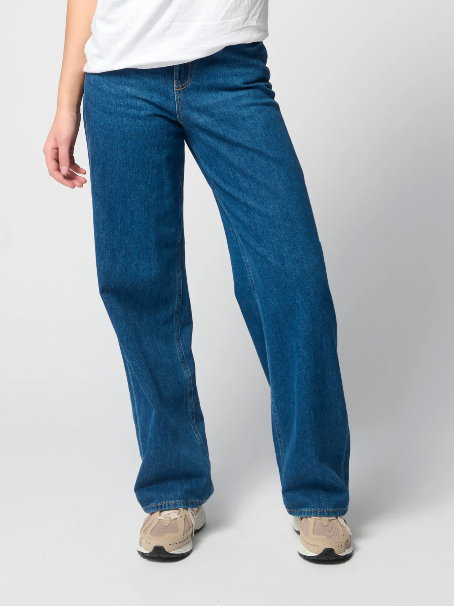 De Originale Performance Loose Jeans - Medium Blue Denim