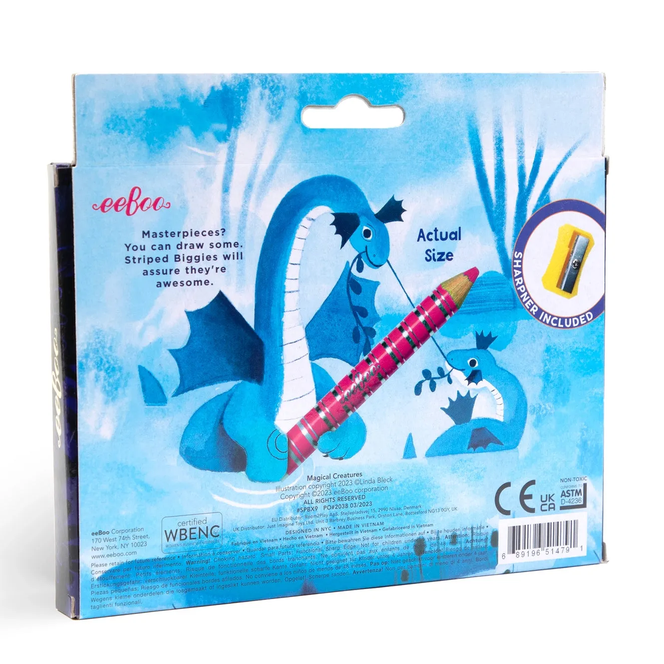 Eeboo | Magical Creatures Special Biggie Pencil Assortment