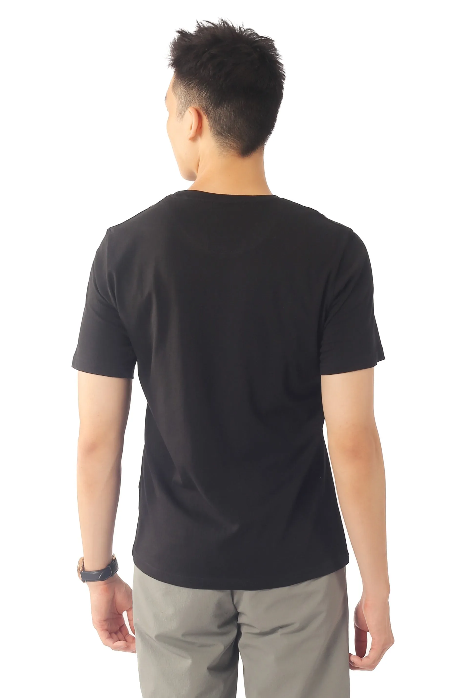 EXHAUST ROUND NECK T SHIRT [FREE CUT] 1671