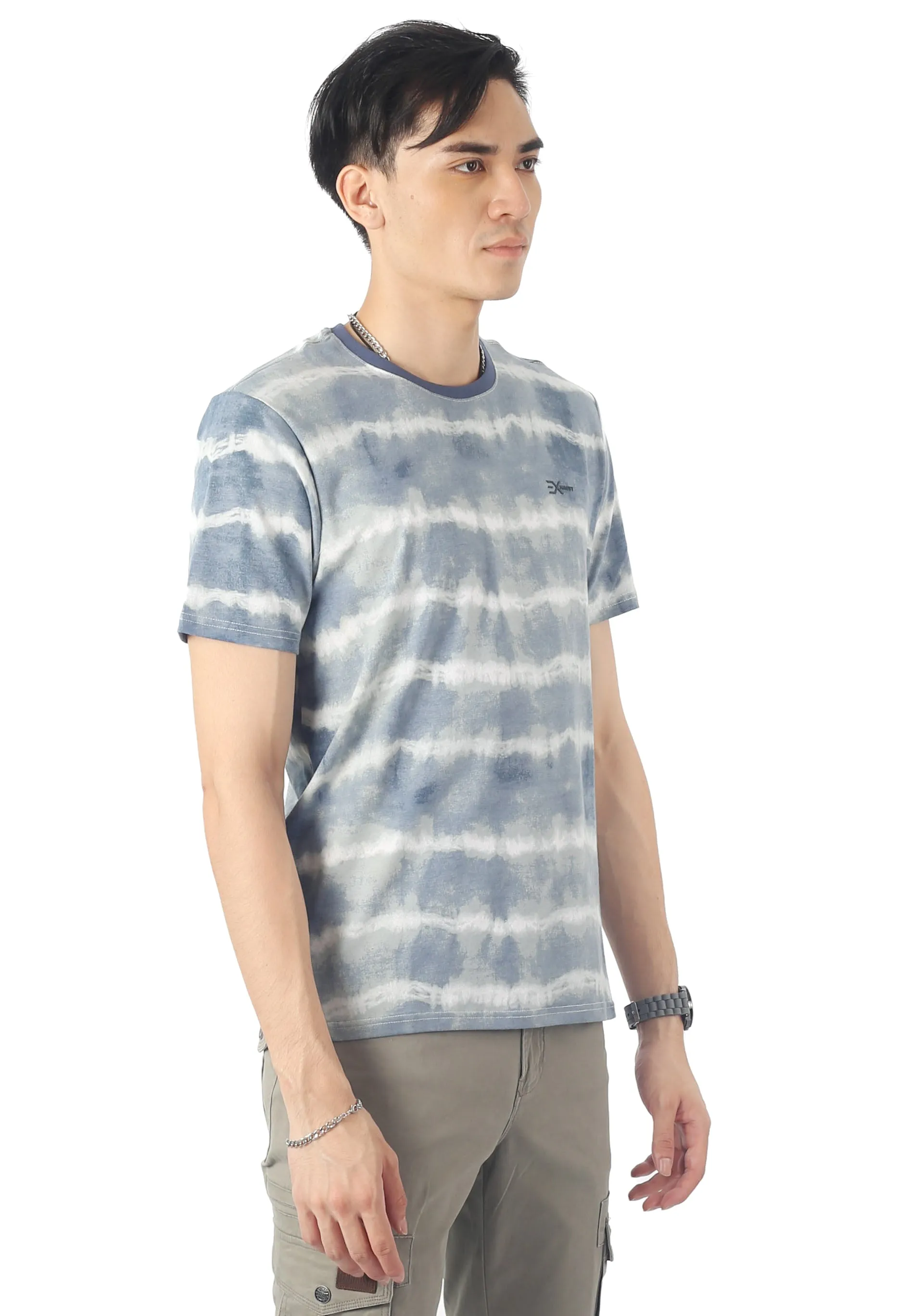 EXHAUST ROUND NECK T SHIRT [FREE CUT] 1710