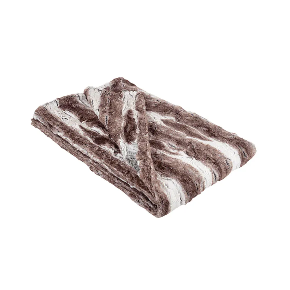 Faux Fur Throw Blanket