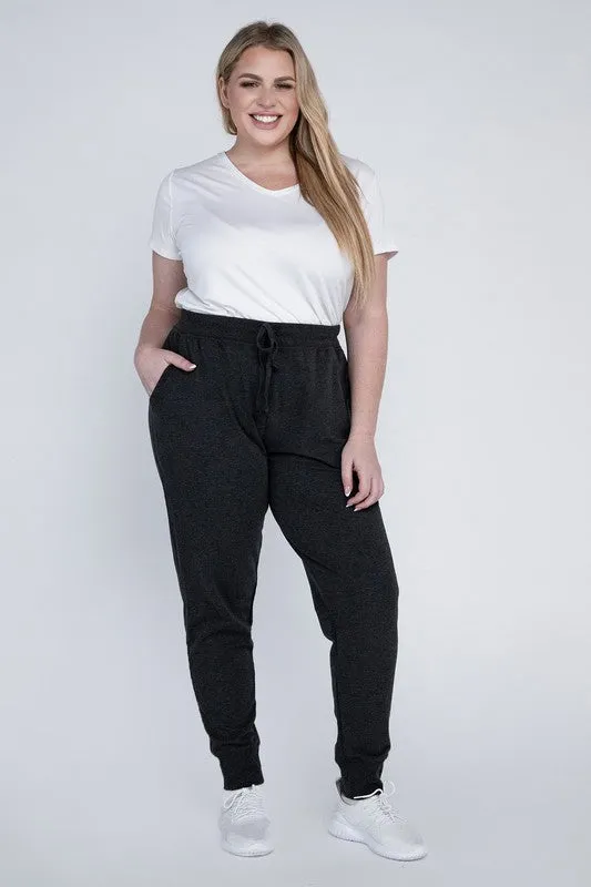 HI Curvy Plus Size Women Drawstring Jogger