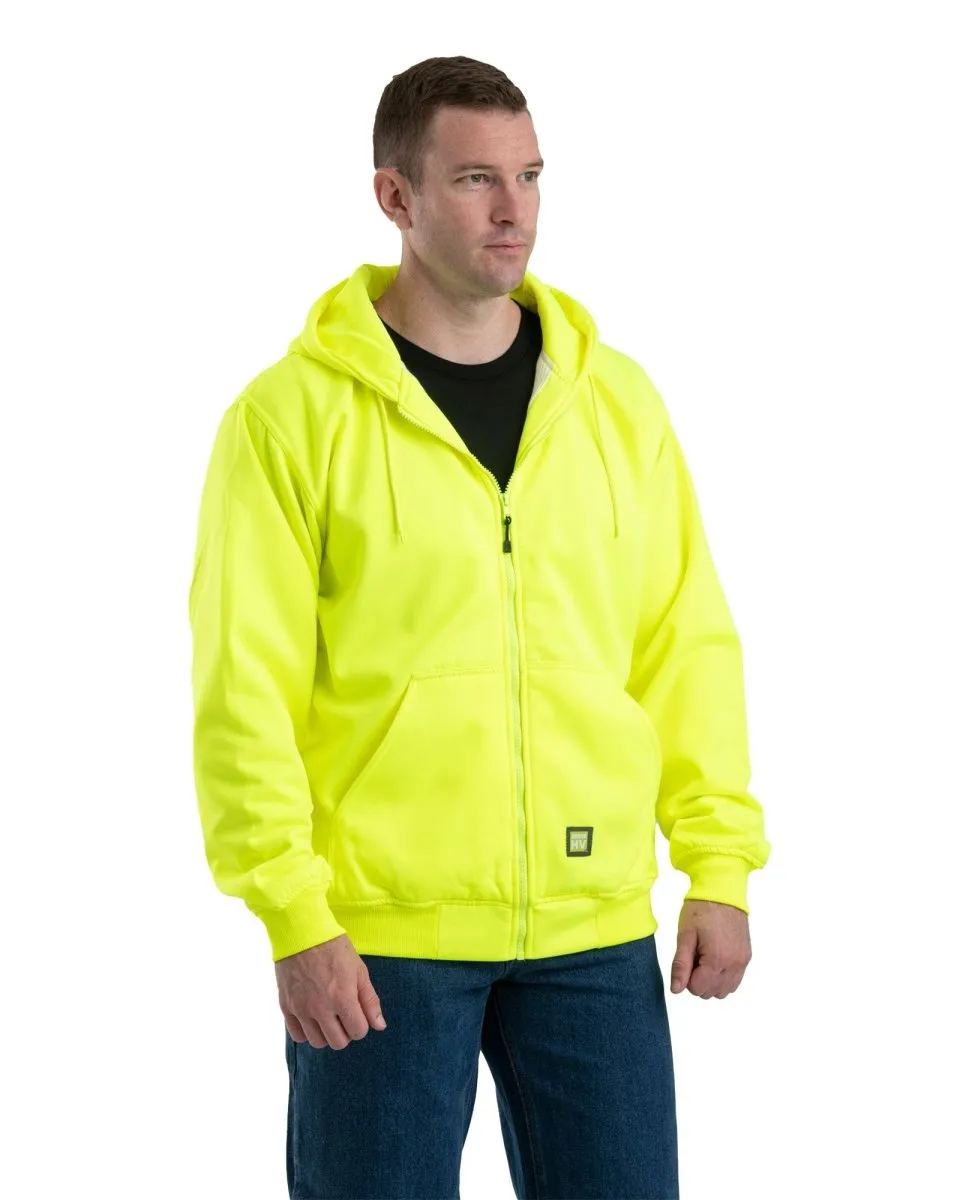 Hi Vis Thermal-Lined Hooded Sweatshirt