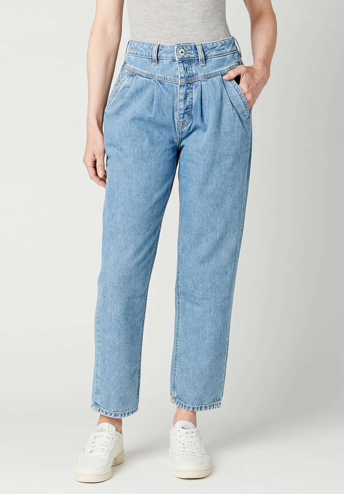 High Rise Balloon Leg Jasmine Women's Jeans - BL15827