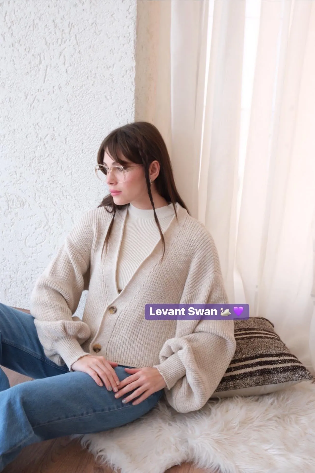 Knitted Cardigan - Colored || W23