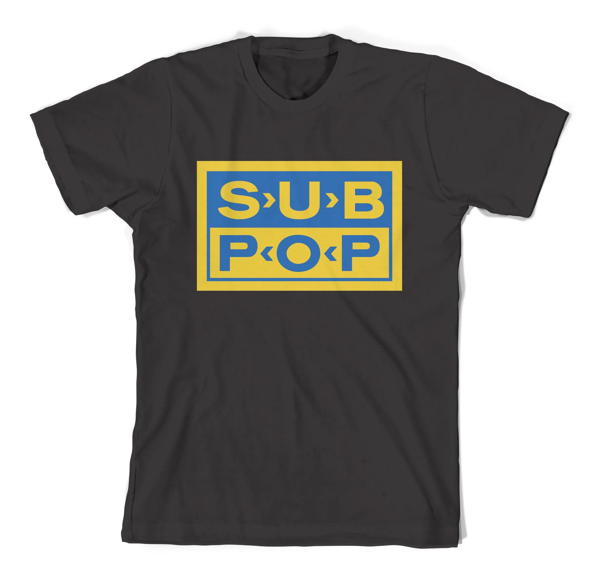 Logo Black w/Yellow and Blue T-Shirt