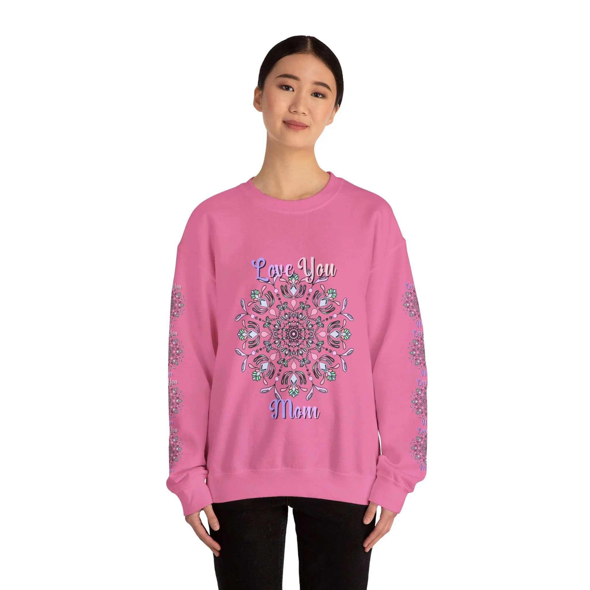 Love You Mom Mandala Sweatshirt