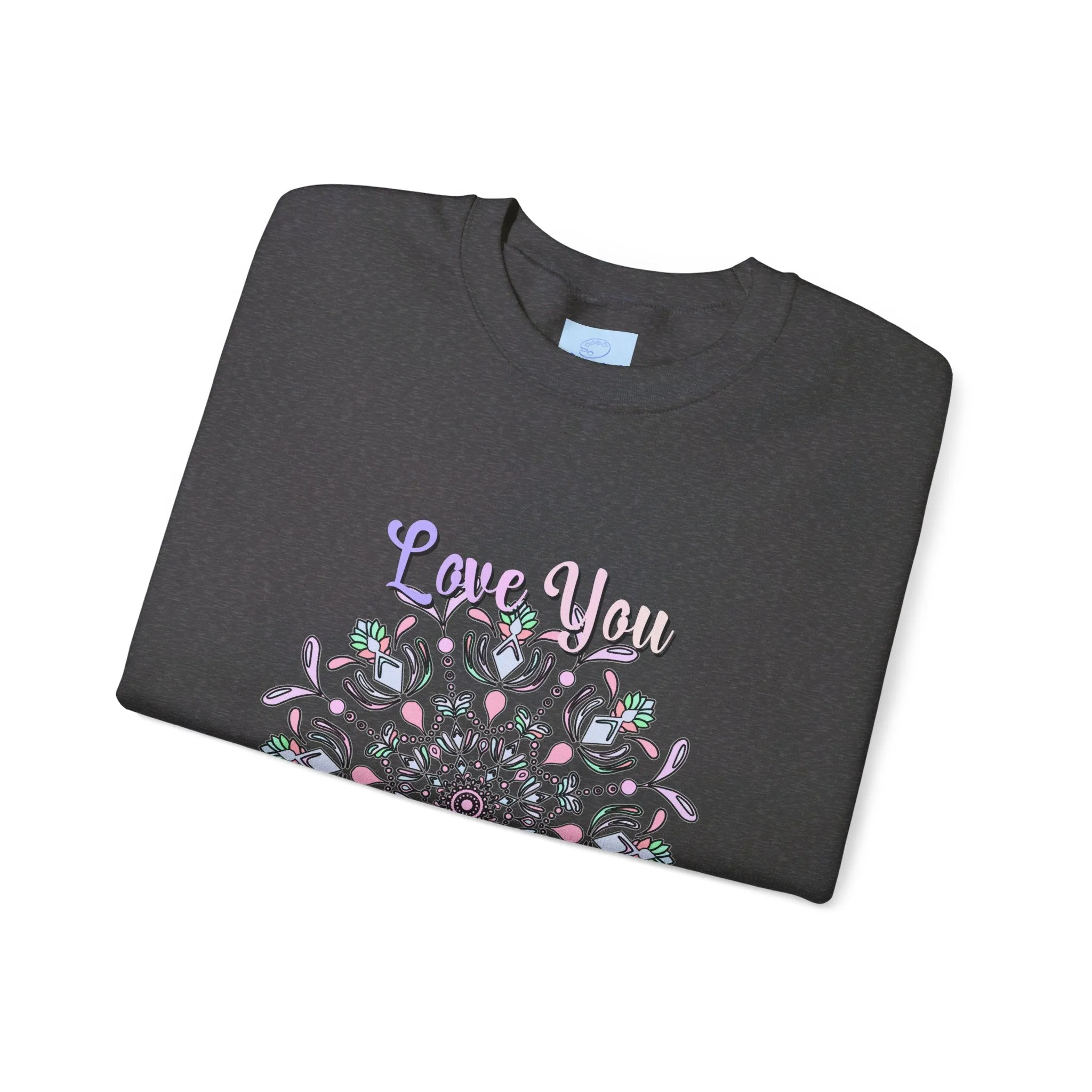 Love You Mom Mandala Sweatshirt