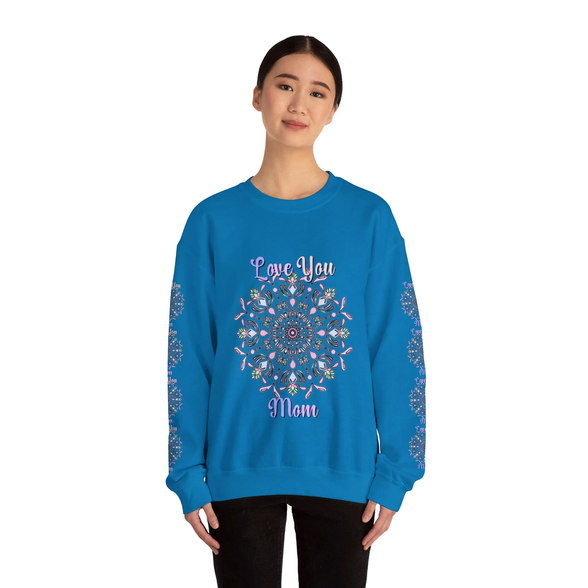 Love You Mom Mandala Sweatshirt