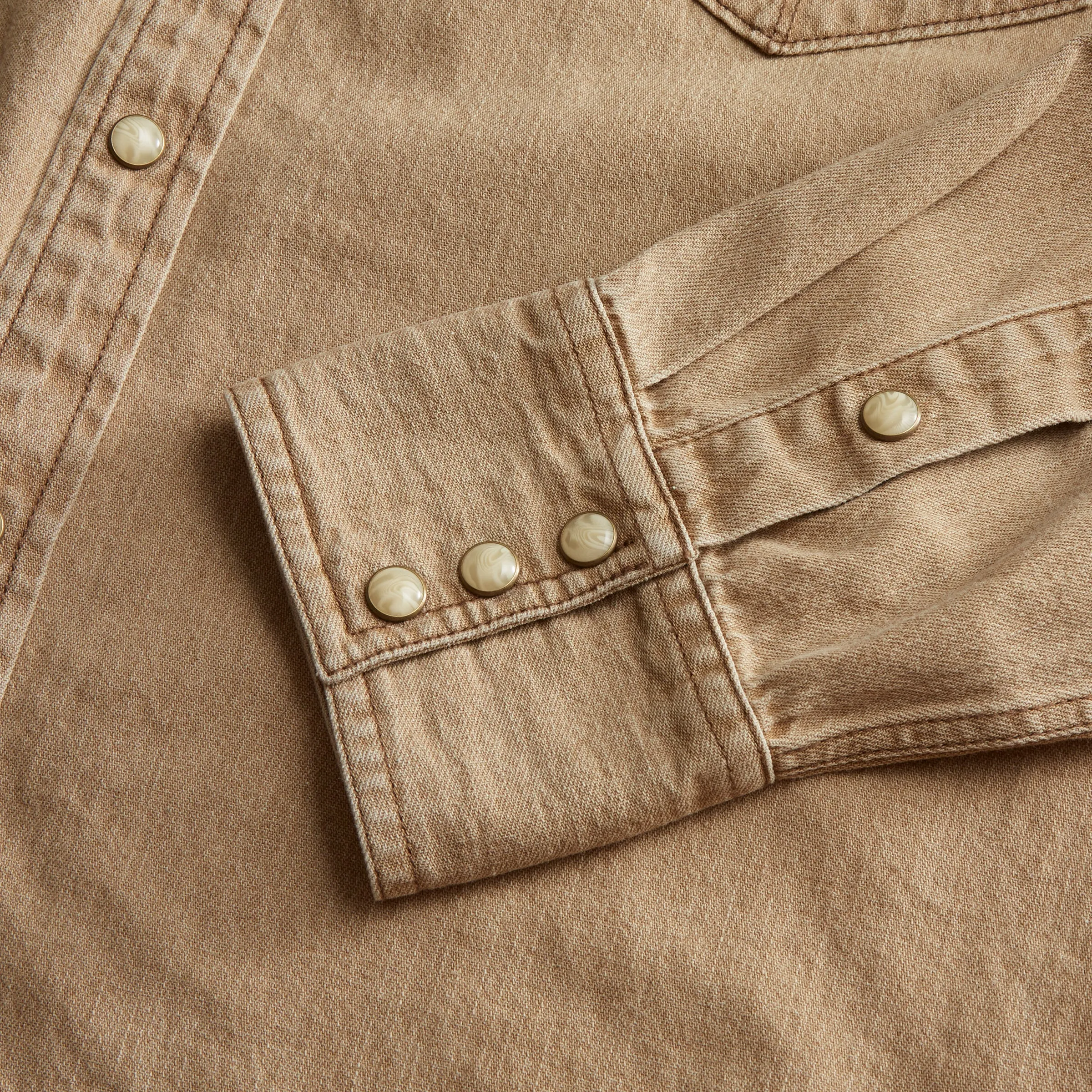 Men's Denim Pearl Snap