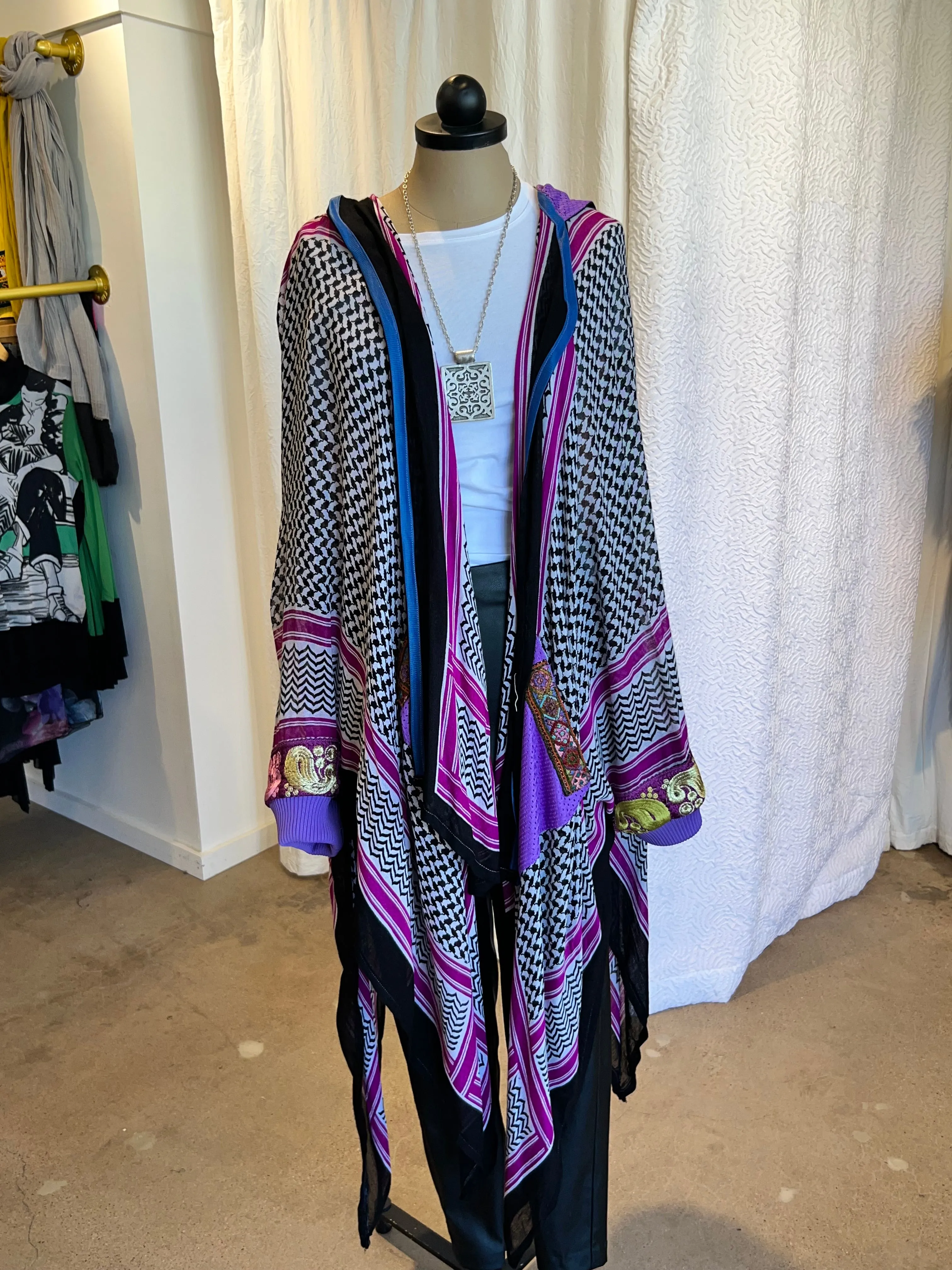 Mixed Media artsy  Caftan