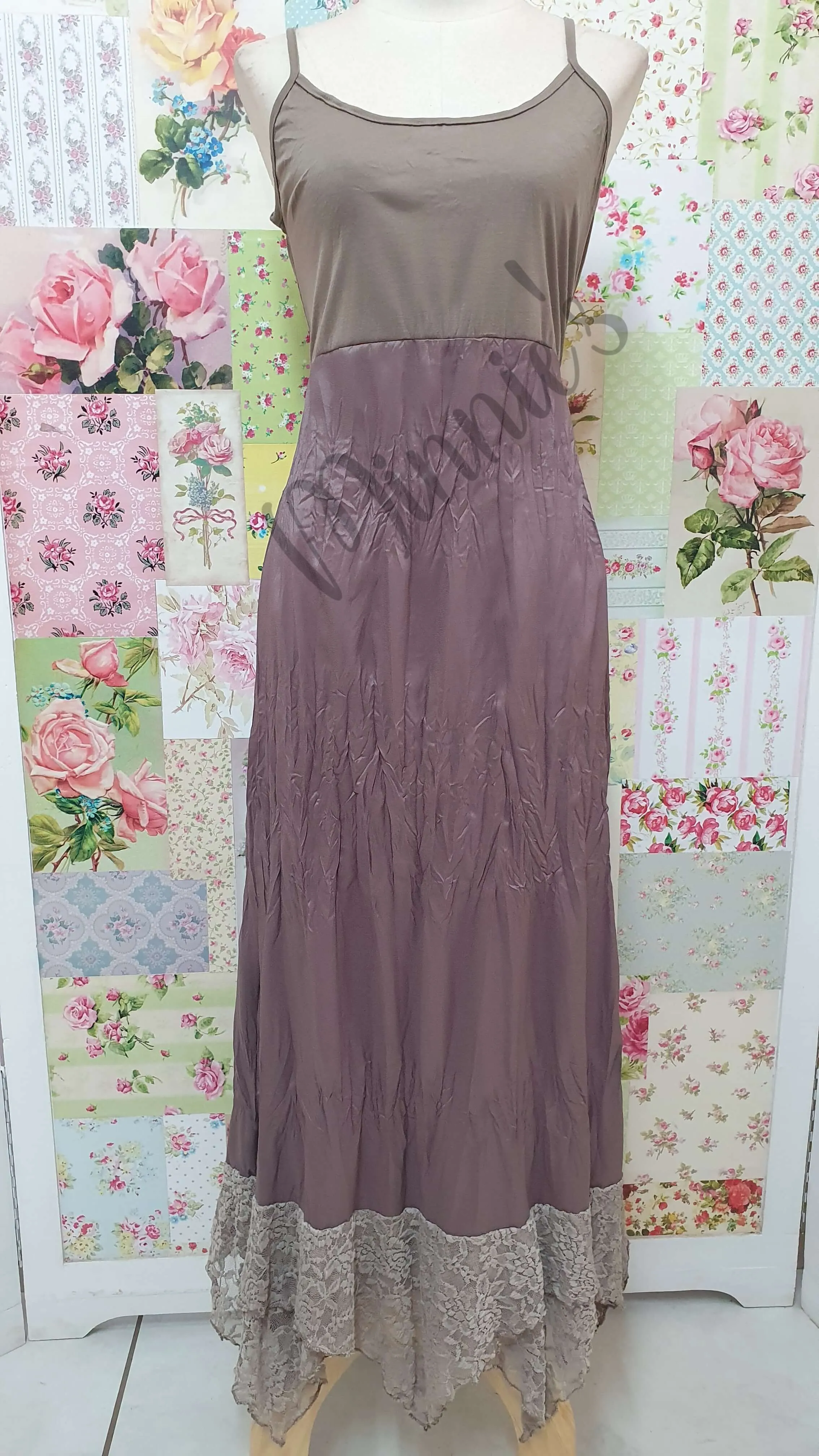 Mocha Lace Dress GD055