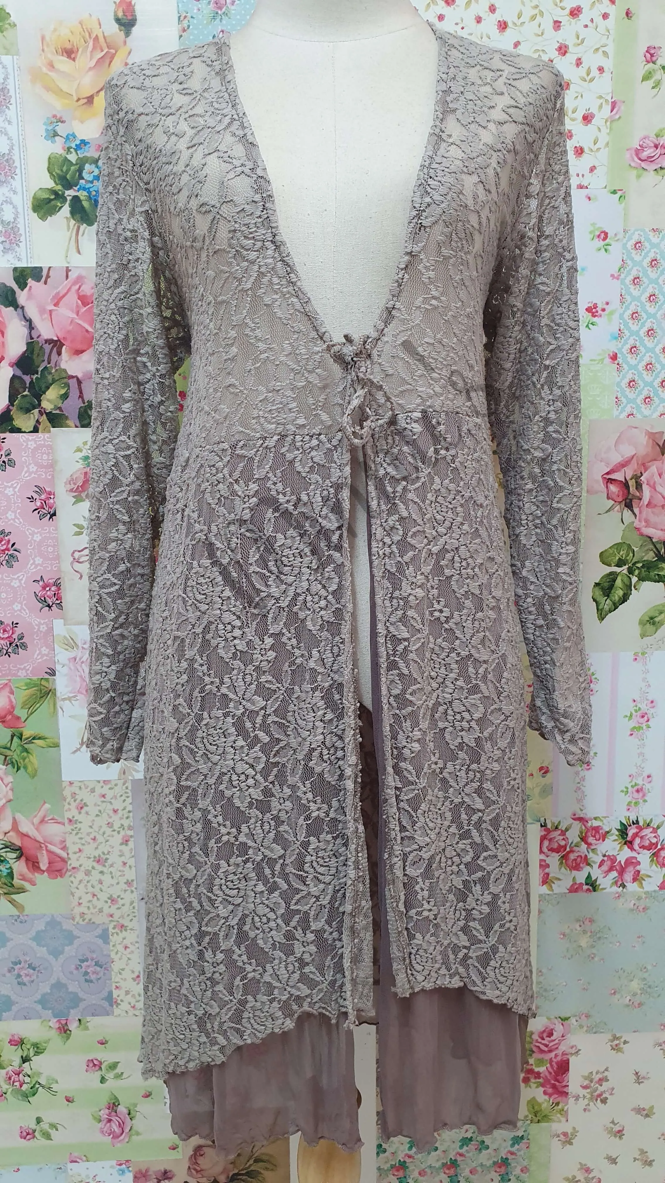 Mocha Lace Dress GD055