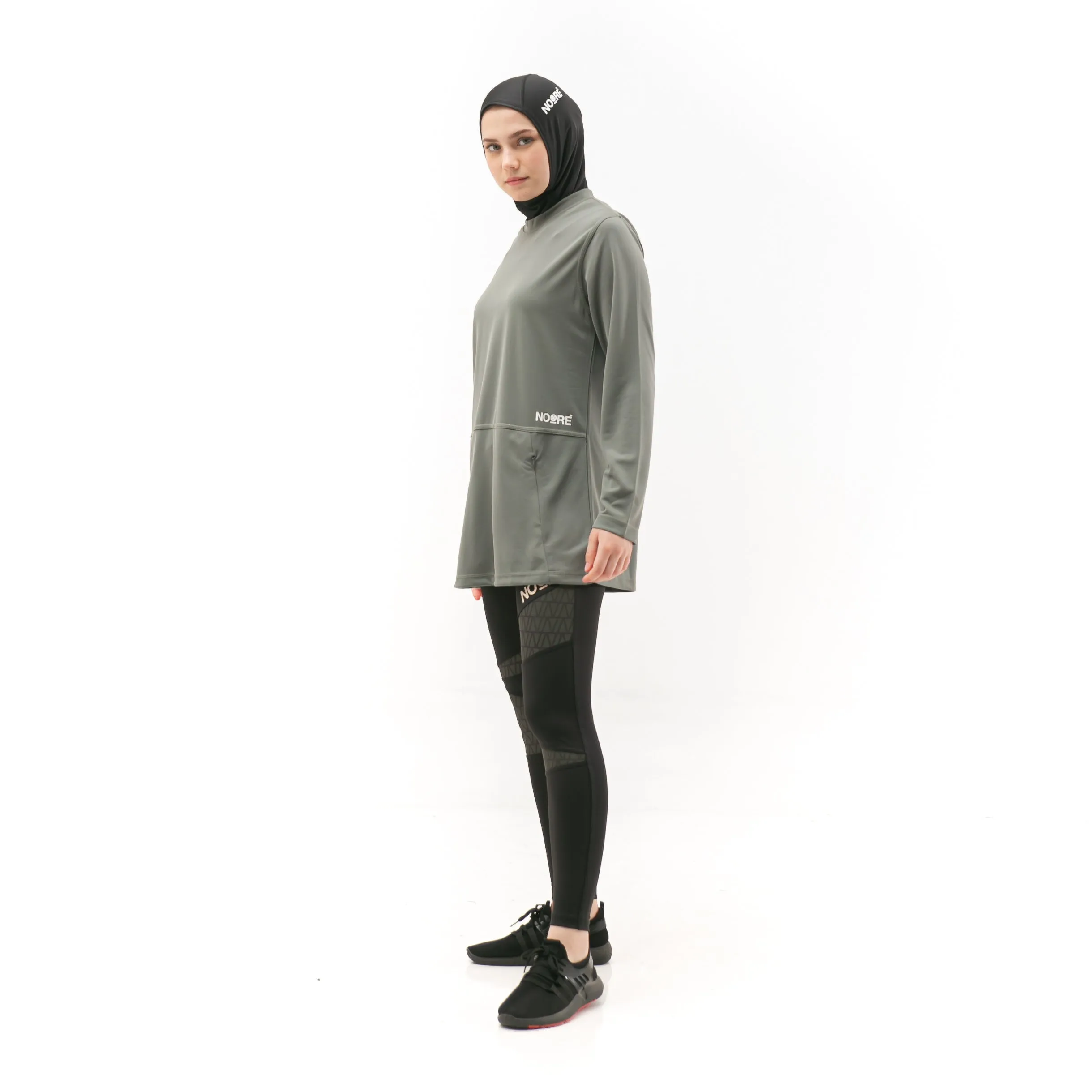 NOORE - Meriliane Tops - Dark Grey