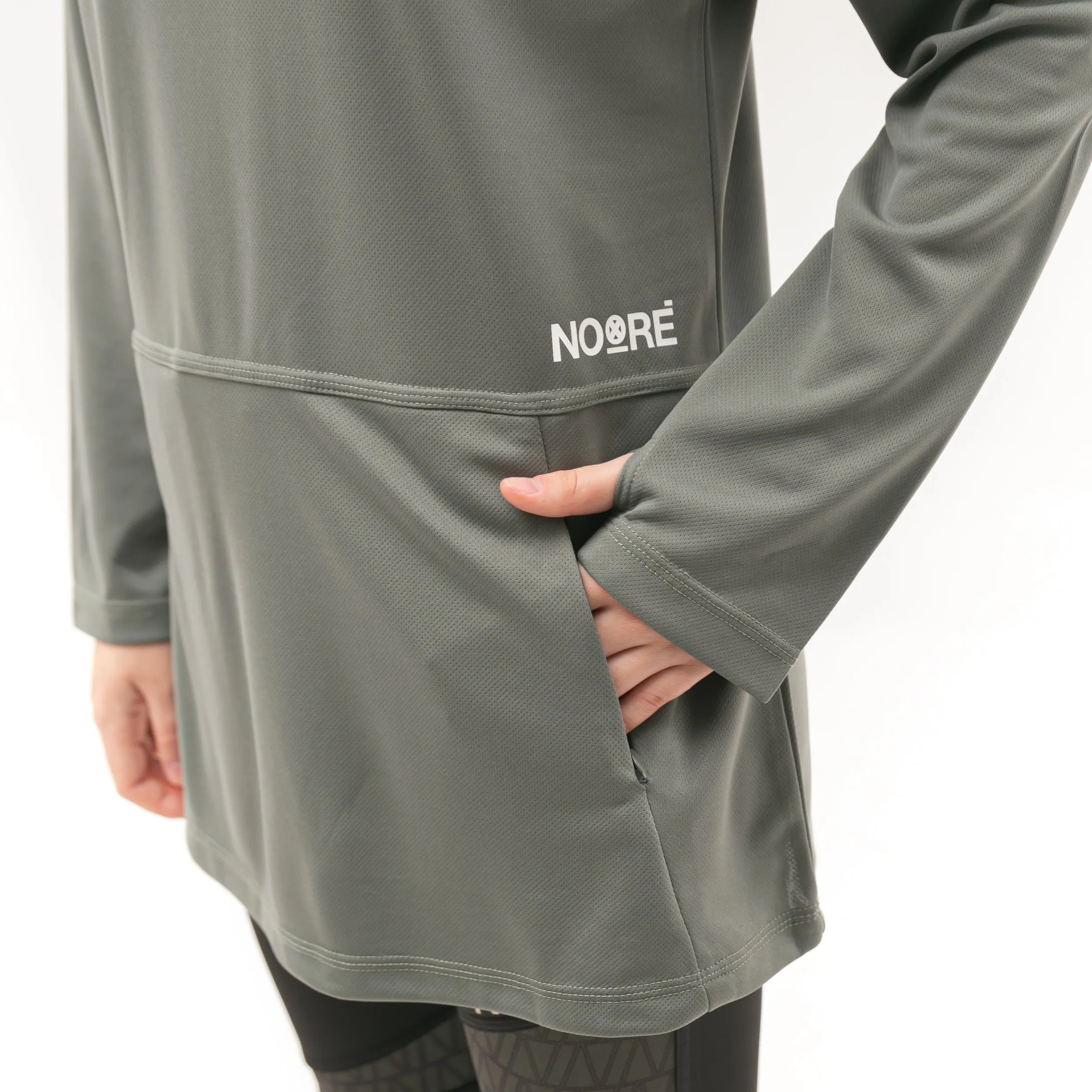 NOORE - Meriliane Tops - Dark Grey