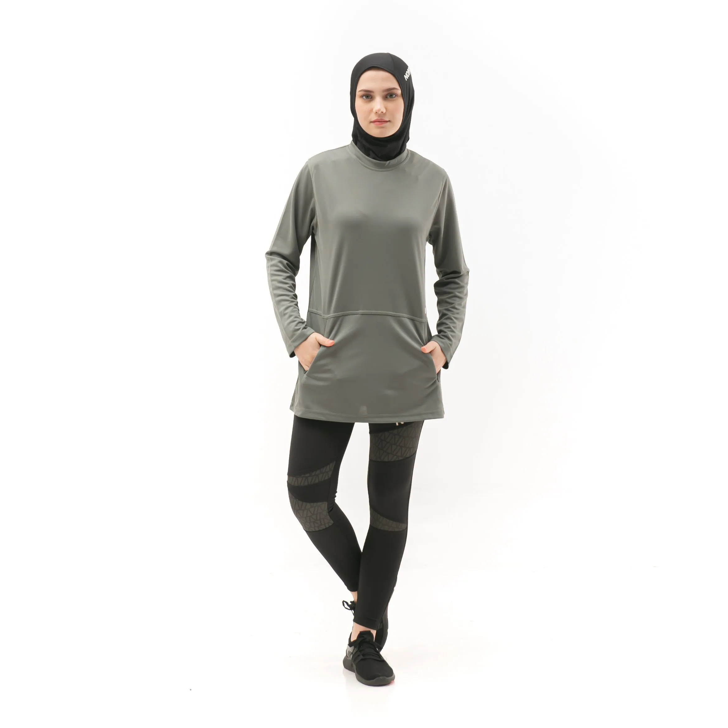 NOORE - Meriliane Tops - Dark Grey