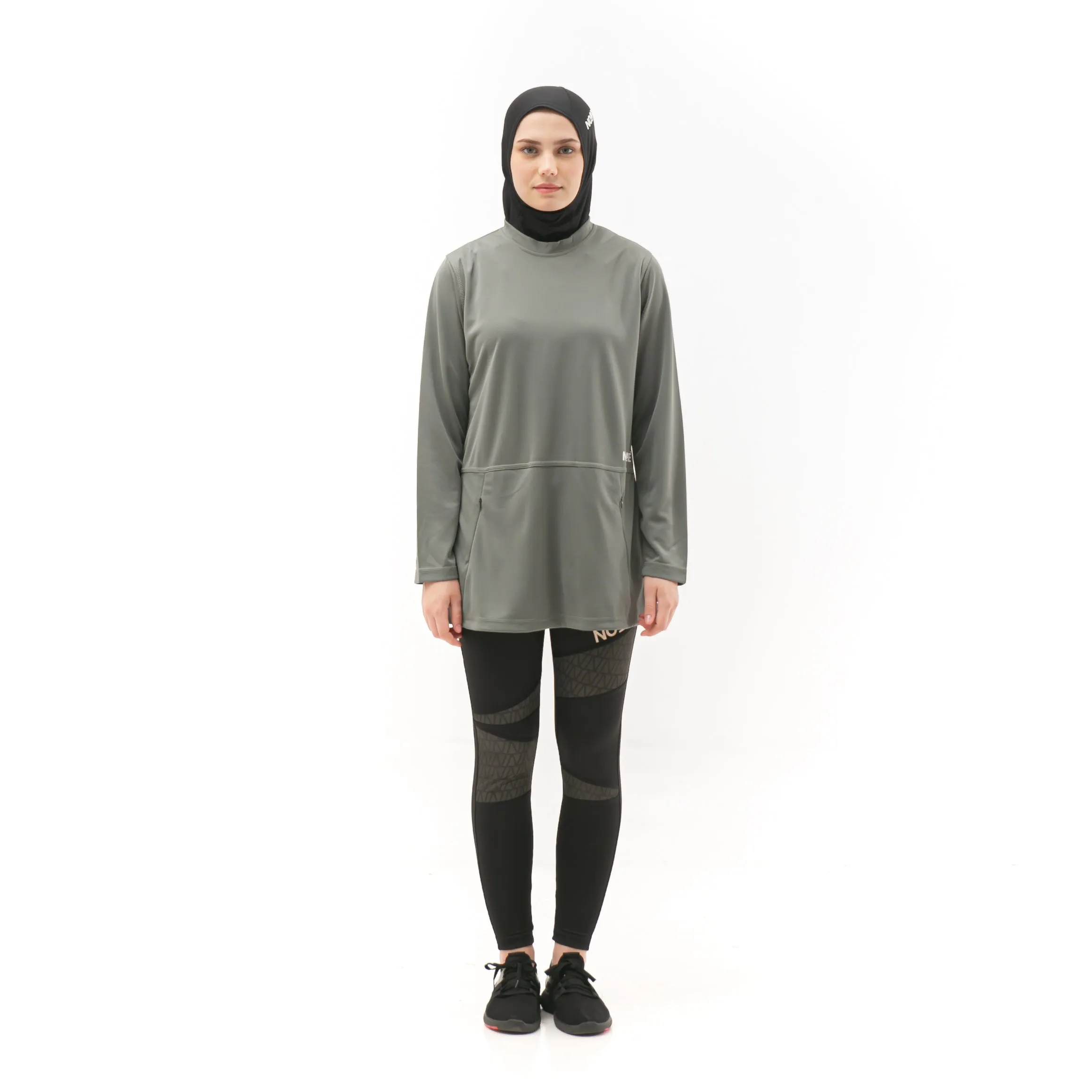 NOORE - Meriliane Tops - Dark Grey