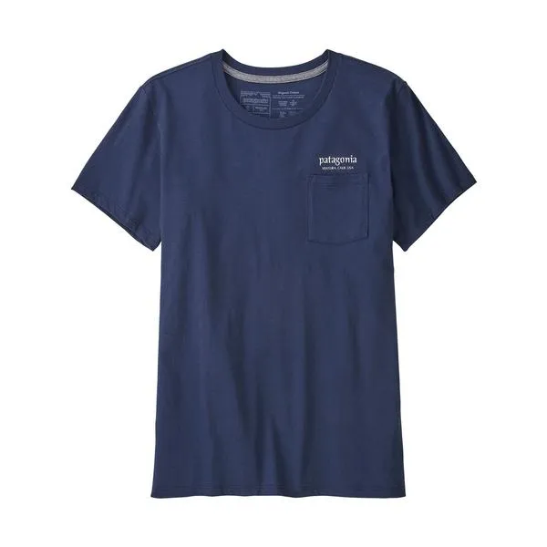 Patagonia Oak Flat Organic Pocket T-Shirt Womens