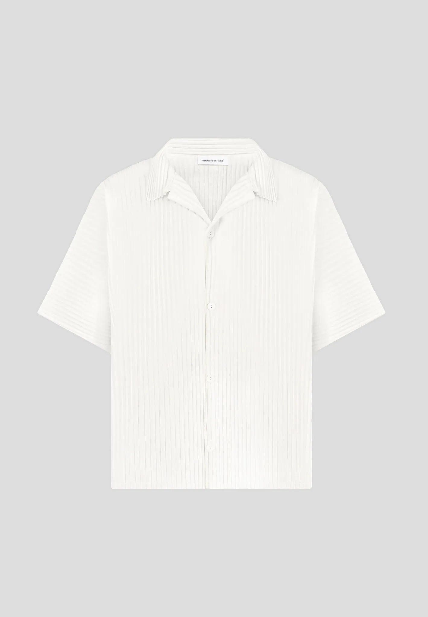 Pleated Shirt - Off White