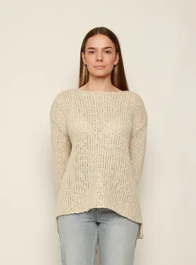 Ramona Knit Jumper-BEIGE