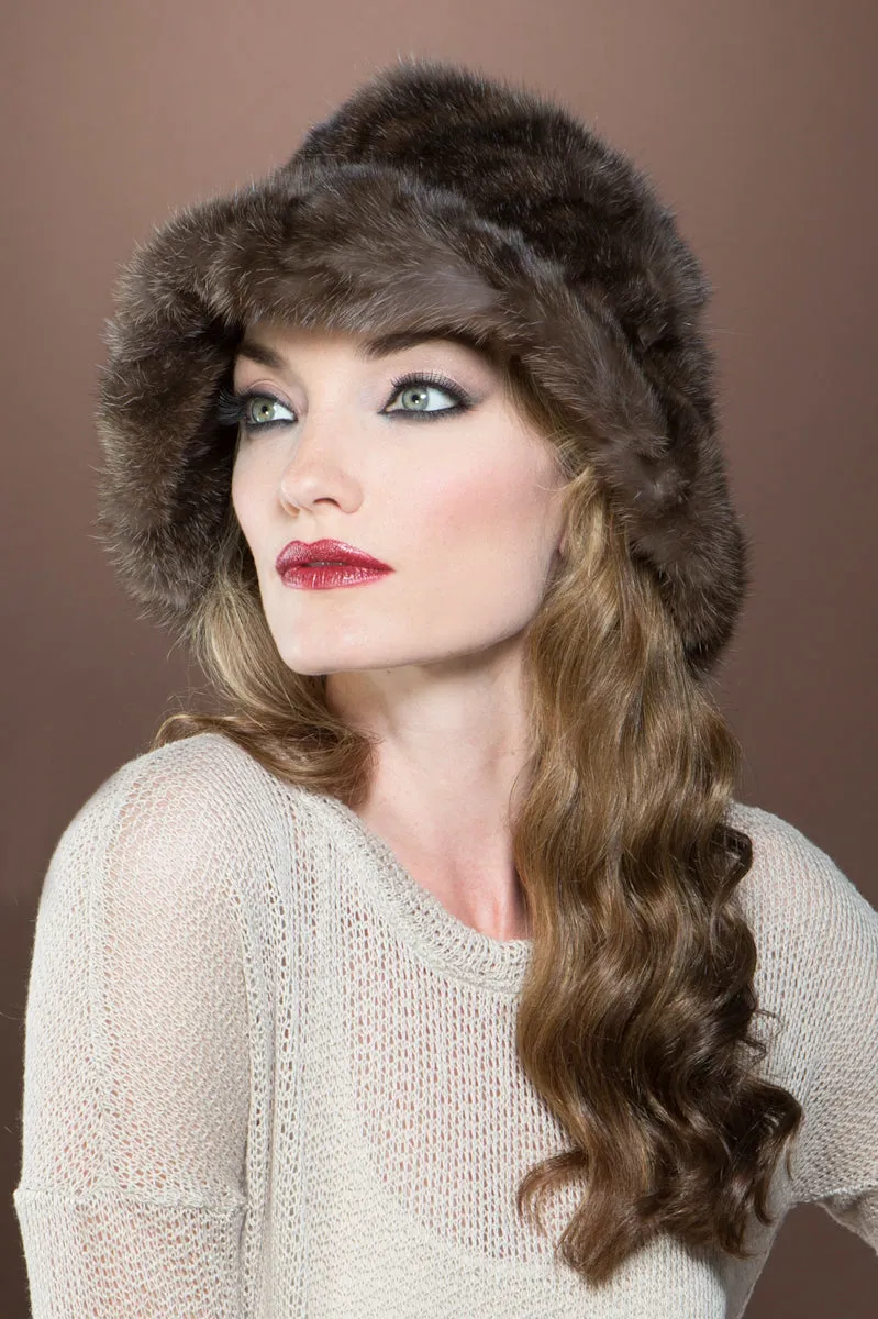 Real Floppy Fur Hat