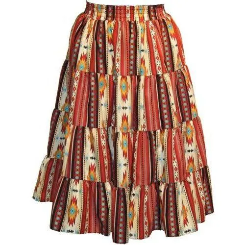 Southwest Santa Fe Prairie Skirt